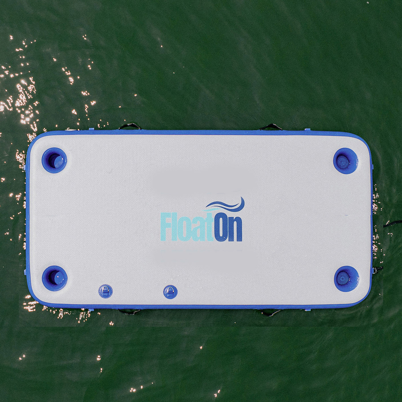 High Tide Inflatable Floating Water Dock (Rectangle Dock)| Float On ...